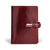 Ateliers Phileas Yokohama Shell Cordovan A5 Notebook Cover (burgundy)