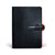 Ateliers Phileas Yokohama Leather A5 Notebook Cover (black/orange)