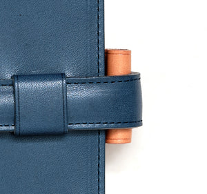 Ateliers Phileas Tokaido Leather Ring Organiser (blue/natural)