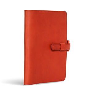 Ateliers Phileas Yokohama Leather A5 Notebook Cover (burnt orange)