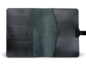 Ateliers Phileas Yokohama Leather A5 Notebook Cover (black)