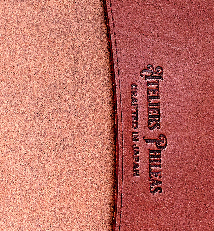 Ateliers Phileas Yokohama Leather A5 Notebook Cover (chestnut)