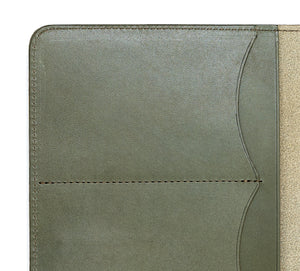 Ateliers Phileas Yokohama Leather A5 Notebook Cover (green)