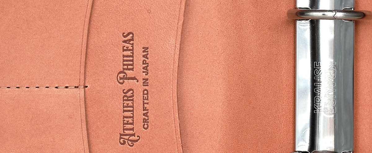 Ateliers Phileas Tokaido Leather Ring Organiser (blue/natural)