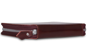 Ateliers Phileas Henro Cordovan Zipped Organiser (burgundy)