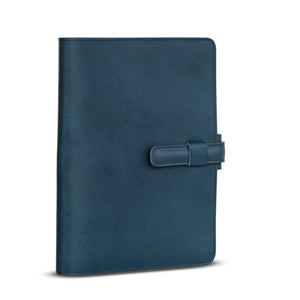 Ateliers Phileas Yokohama Leather A5 Notebook Cover (blue)