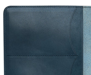 Ateliers Phileas Yokohama Leather A5 Notebook Cover (blue)