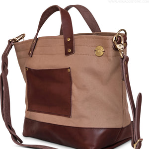 Superior Labor x Nomado Store Engineer Shoulder Bag Compact SE (beige/leather)