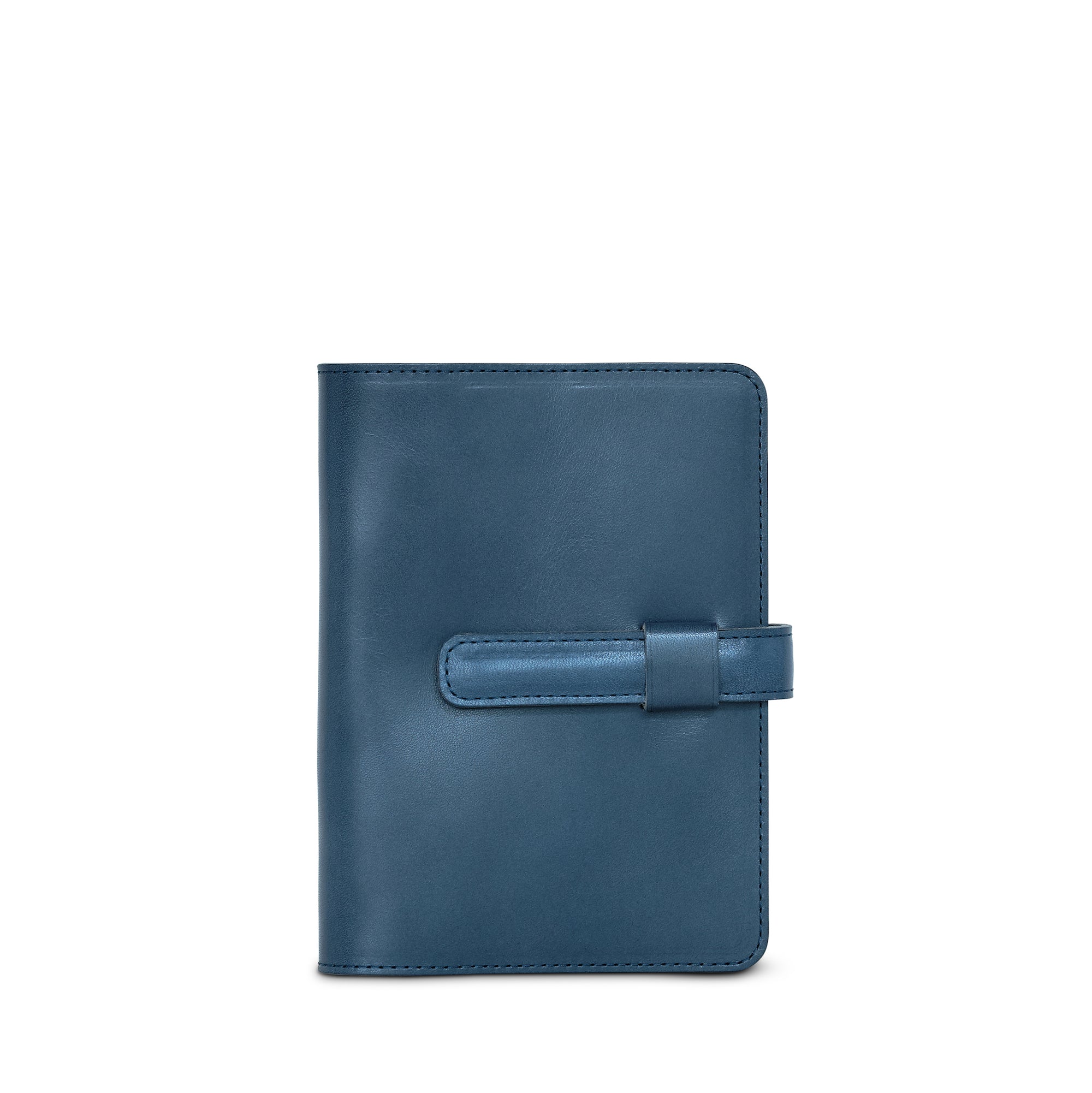 Ateliers Phileas Yokohama Leather A6 Notebook Cover (blue, orange, green)