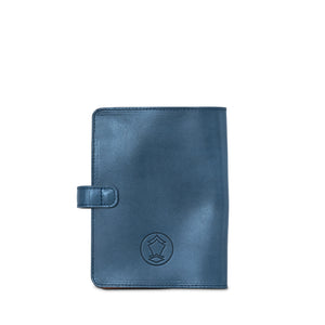 Ateliers Phileas Yokohama Leather A6 Notebook Cover (blue, orange, green)