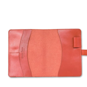 Ateliers Phileas Yokohama Leather A6 Notebook Cover (blue, orange, green)