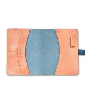 Ateliers Phileas Yokohama Leather Bicolour A6 Notebook Cover (3 colour combos)