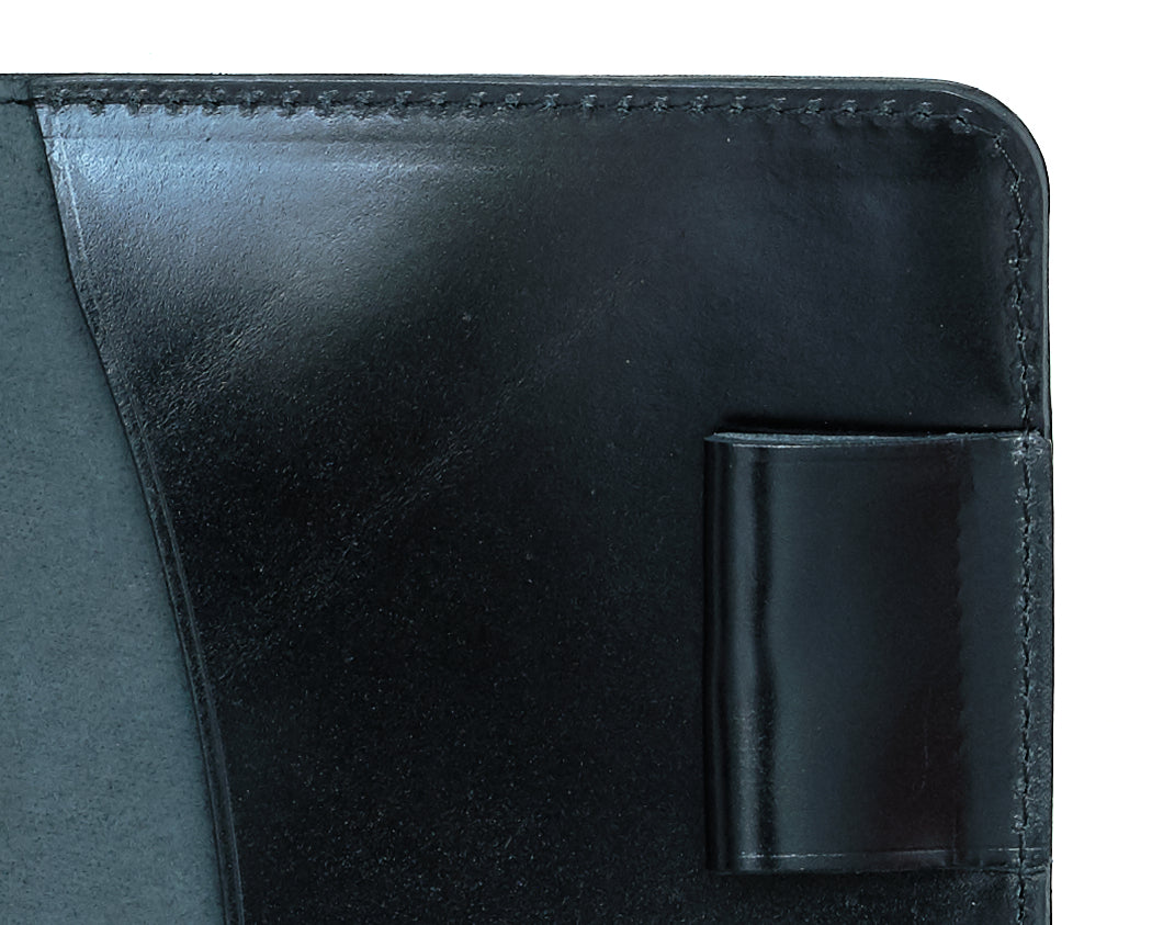 Ateliers Phileas Yokohama Shell Cordovan A6 Notebook Cover (natural, burgundy, black, blue)