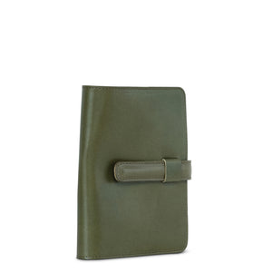 Ateliers Phileas Yokohama Leather A6 Notebook Cover (blue, orange, green)