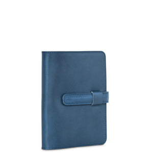 Ateliers Phileas Yokohama Leather A6 Notebook Cover (blue, orange, green)