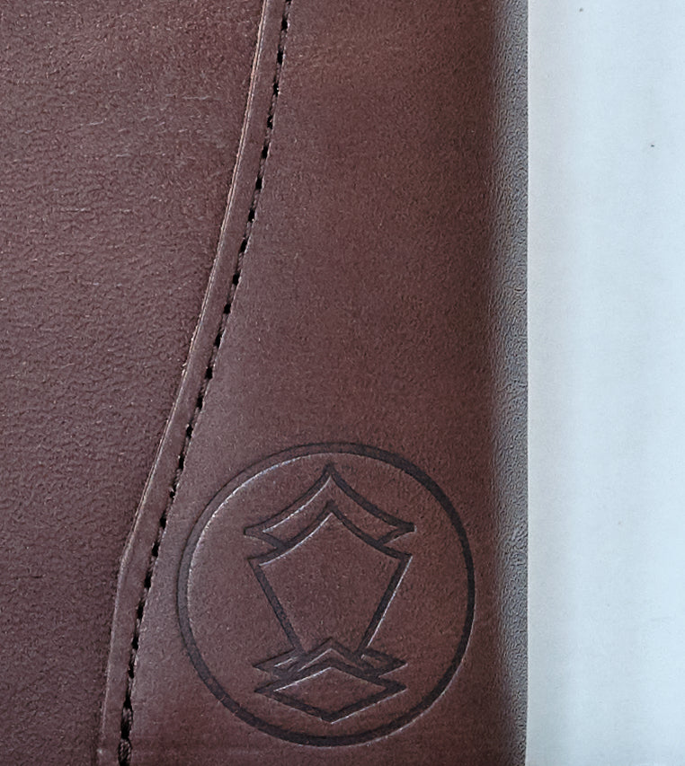 Ateliers Phileas Tokaido Leather Ring Organiser (chocolate/natural)