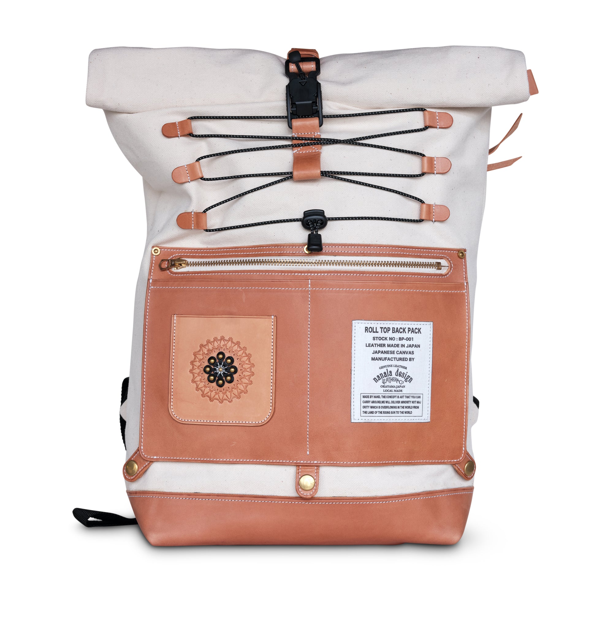 Nanala Design roll top back pack - 2 colours