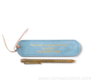 The Superior Labor Brass Ballpoint Pen - NOMADO Store 