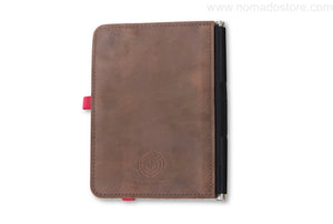 Roterfaden Taschenbegleiter Bestseller (brown/red) Generous A5 - NOMADO Store 