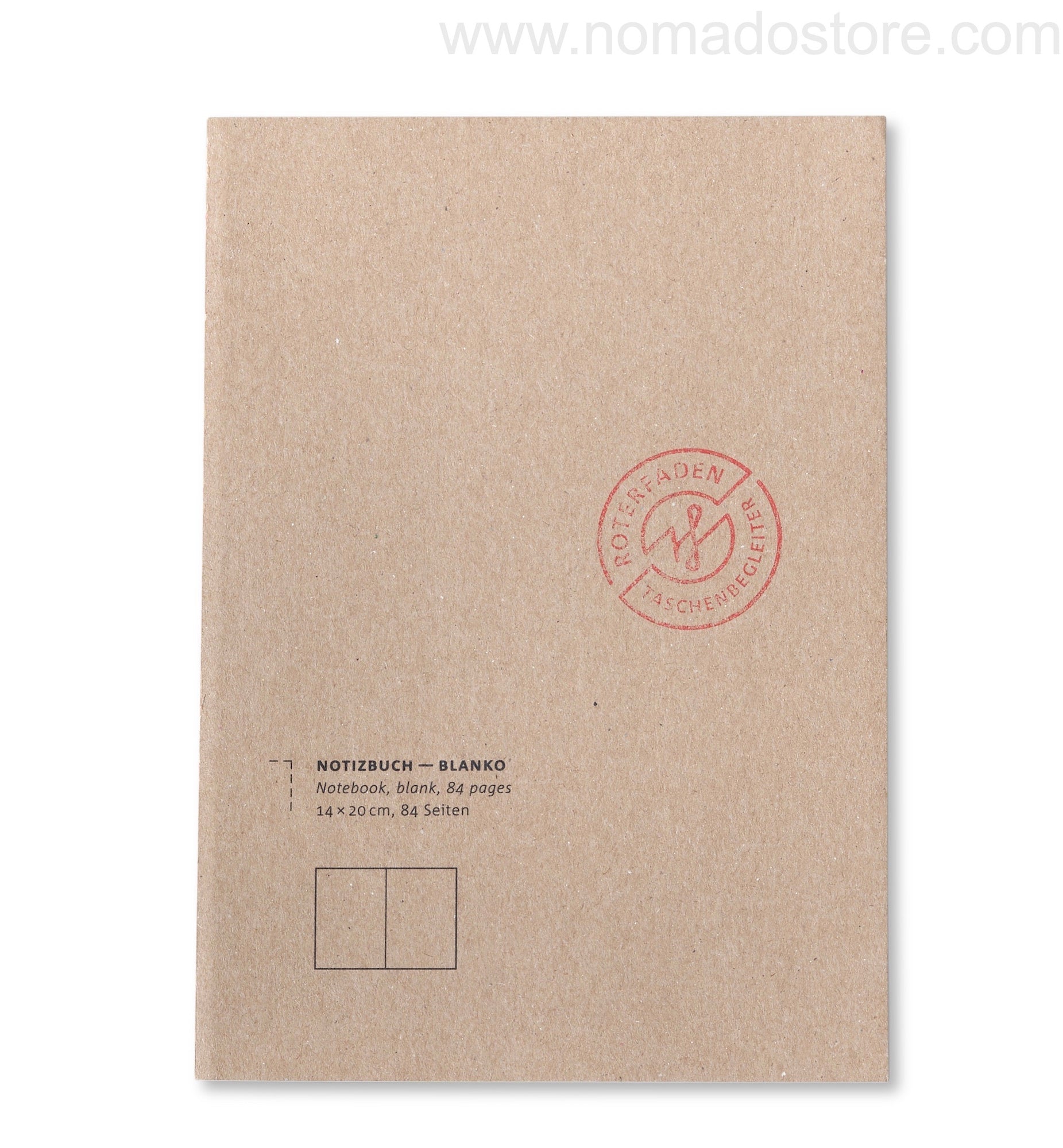 Roterfaden Smaller A5 Blank Refill (8x20cm) - NOMADO Store 