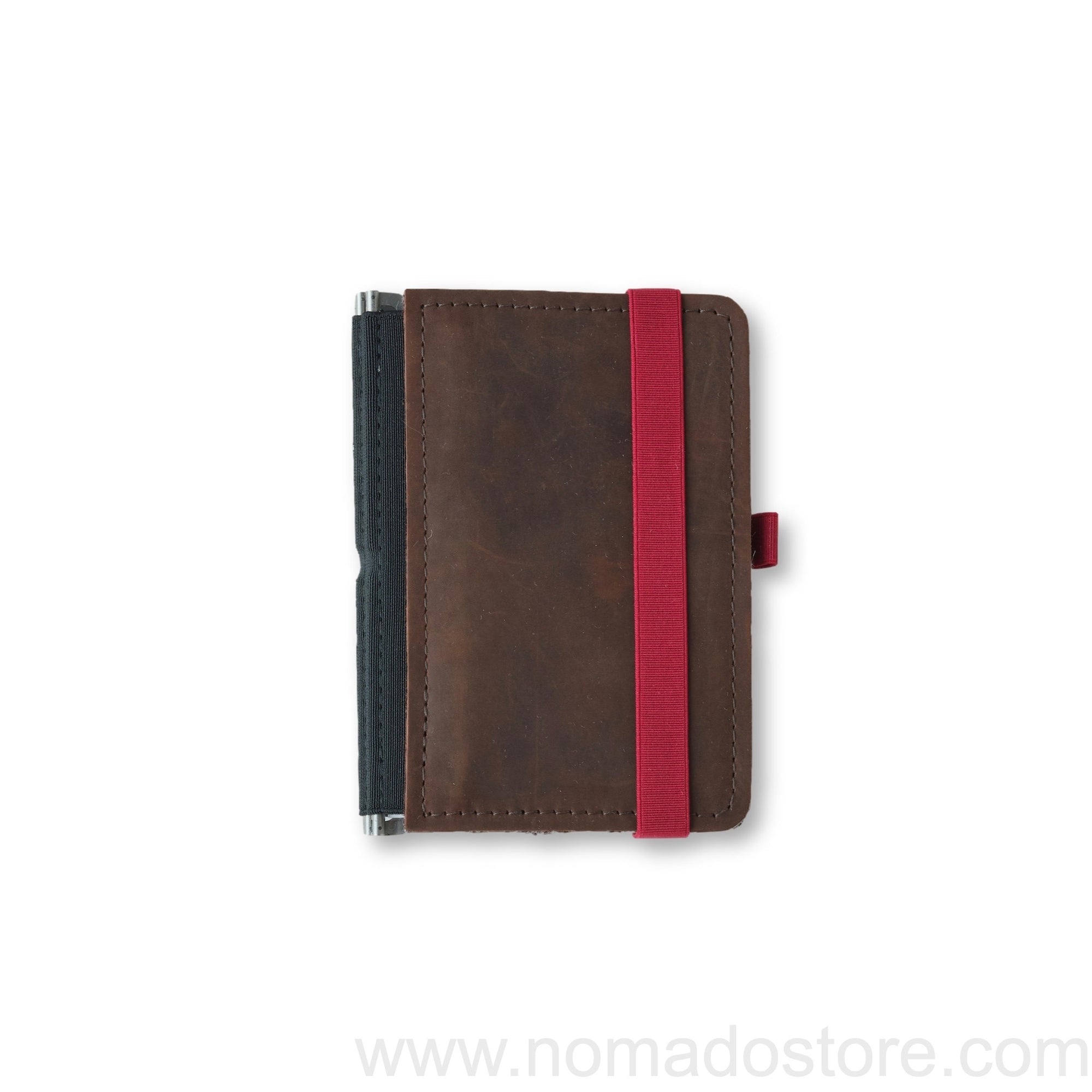 Roterfaden Taschenbegleiter (brown/red) Generous A6 - NOMADO Store 