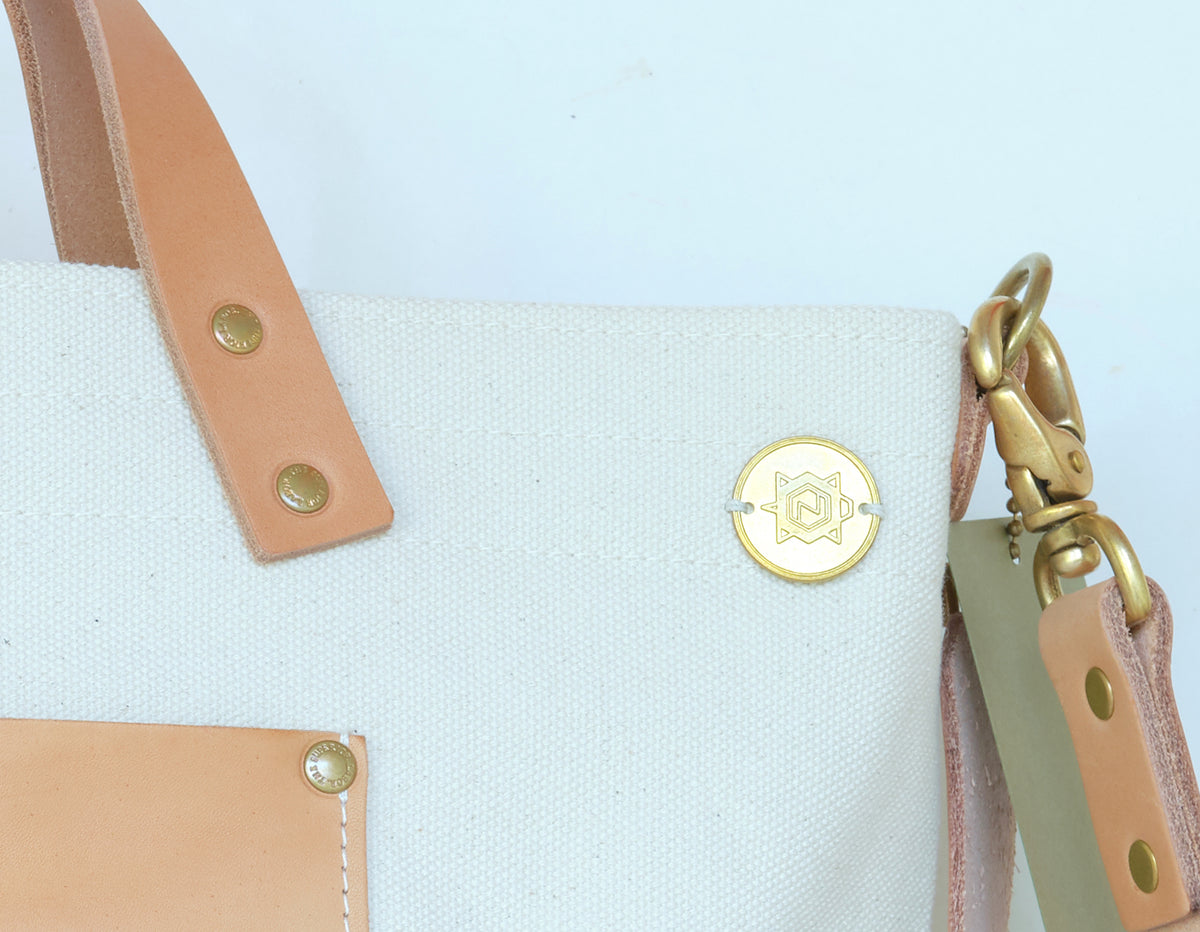 Superior Labor x Nomado Store Engineer Shoulder Bag Compact SE (natural/leather) - NOMADO Store 