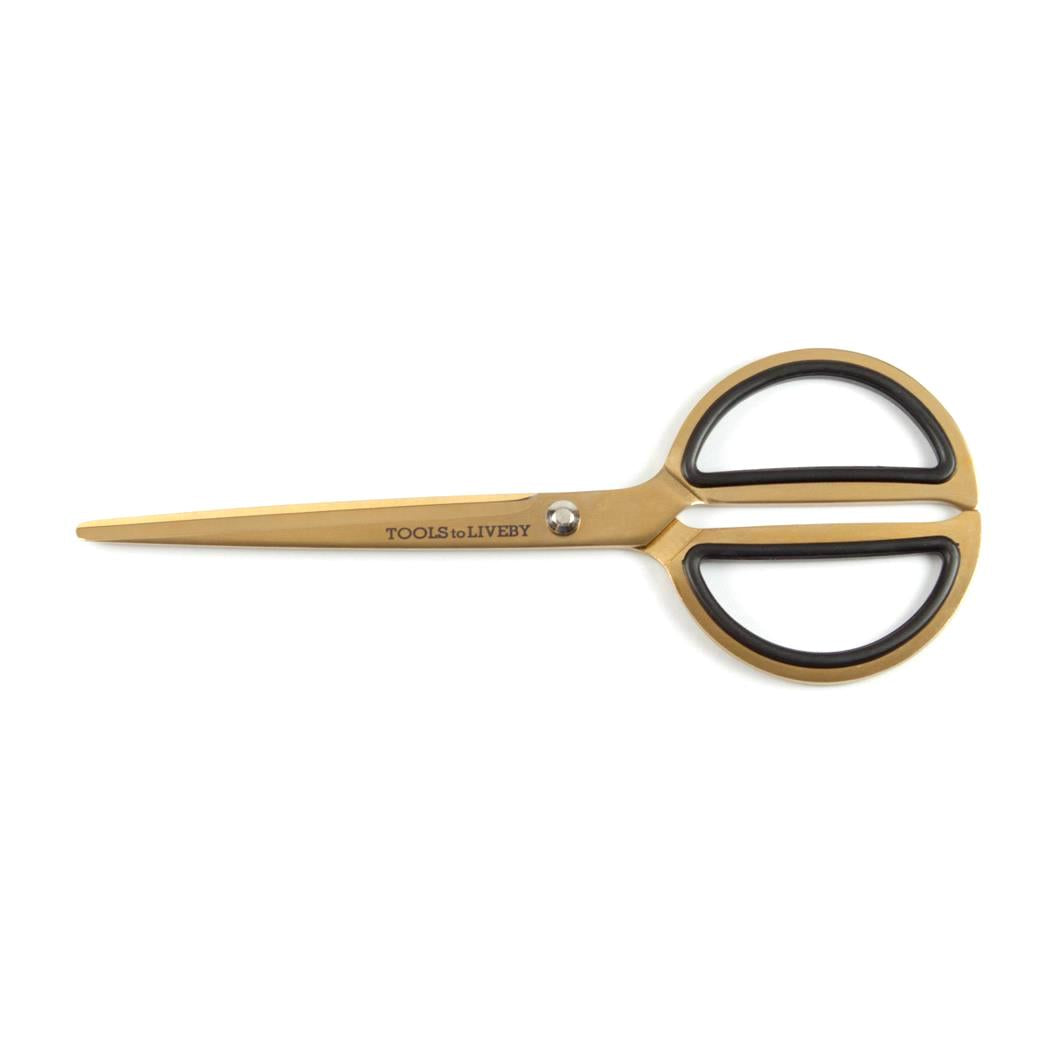 TOOLS to LIVEBY Scissors 8" Gold