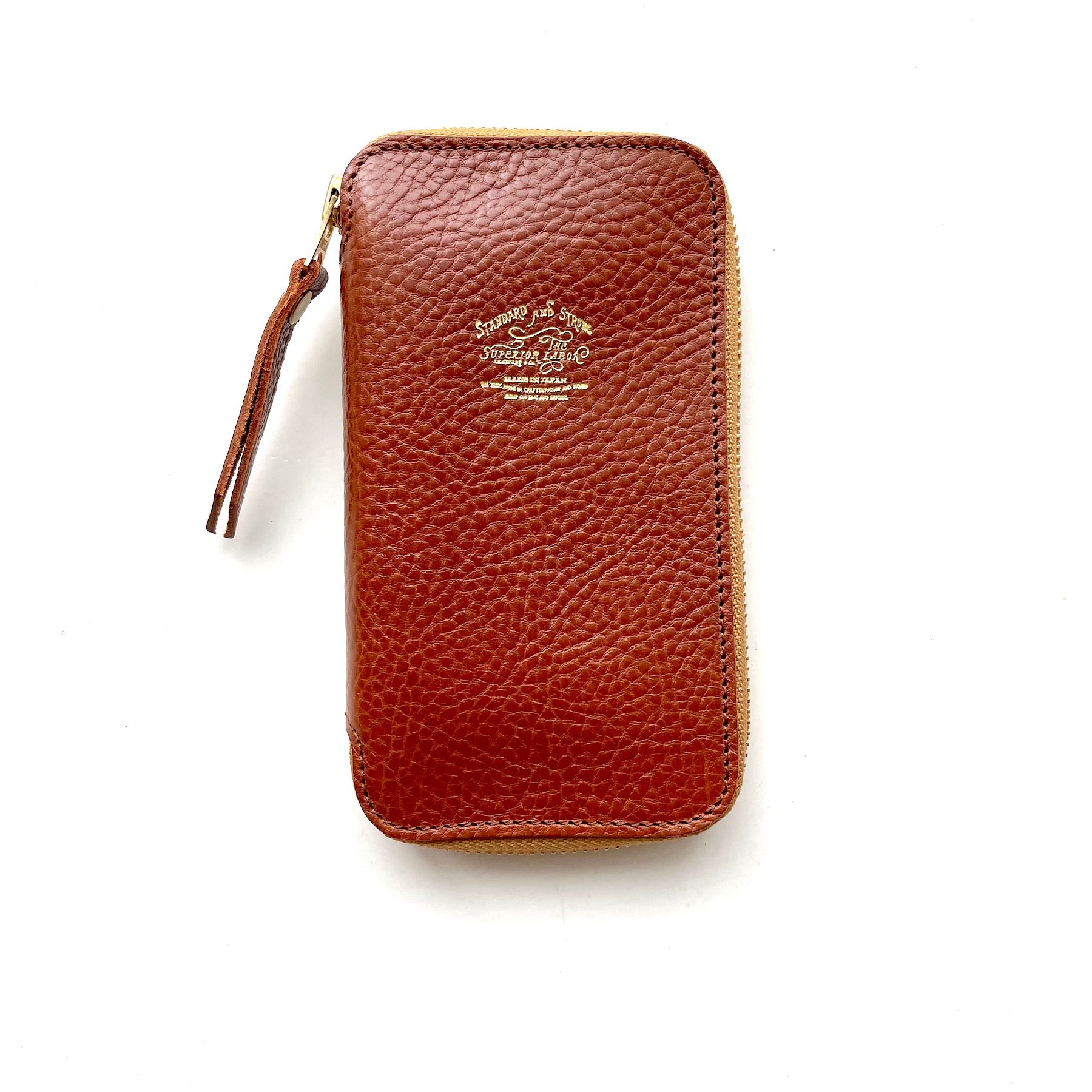 The Superior Labor Leather Zip Pen Case (5 colours) - NOMADO Store