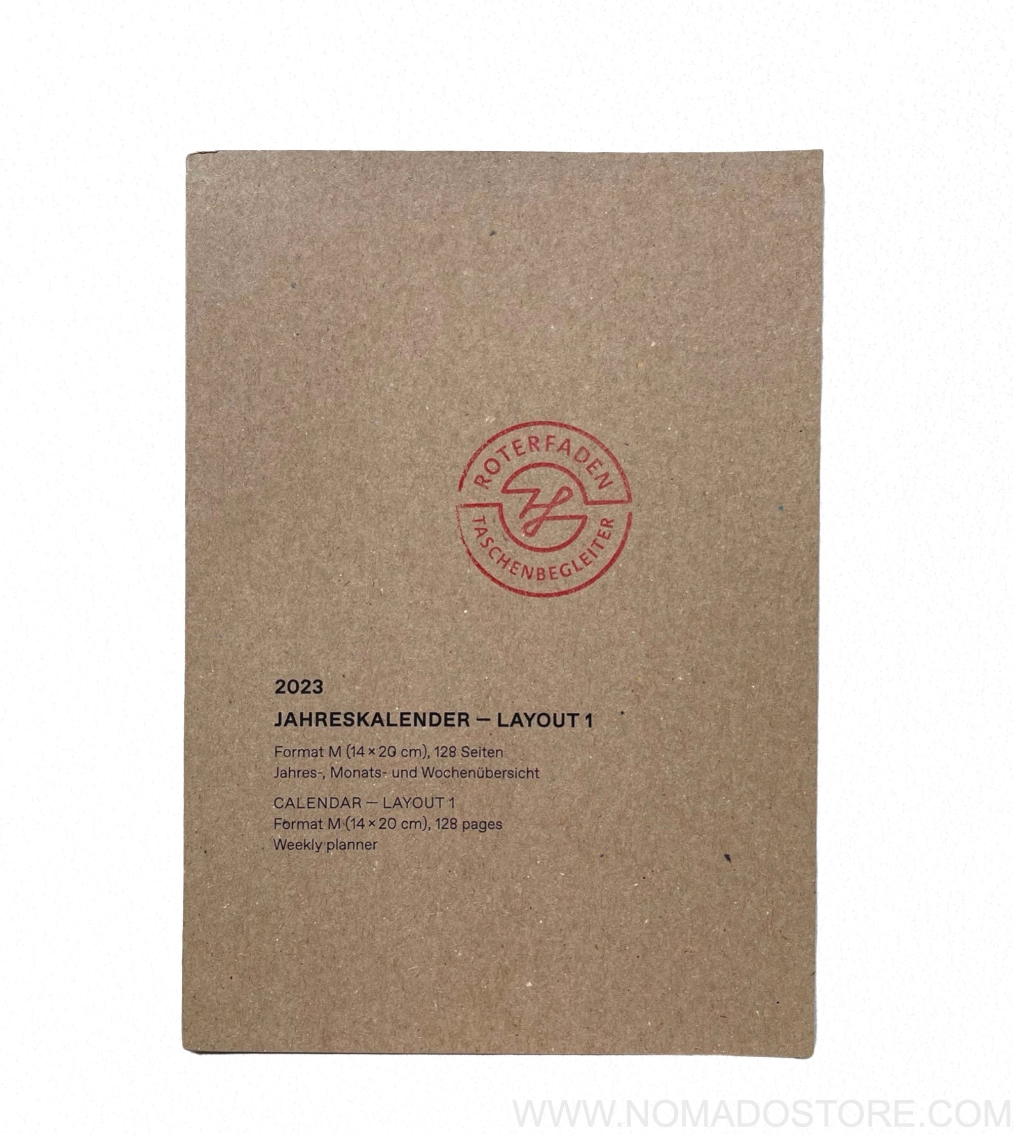 Roterfaden A5 2023 Diary (14x20cm) 2 Layouts