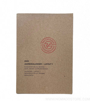 Roterfaden A5 2023 Diary (14x20cm) 2 Layouts