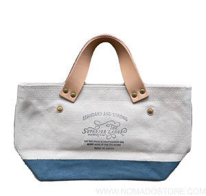 The Superior Labor Engineer Bag Petite Natural/Bluegrey Paint