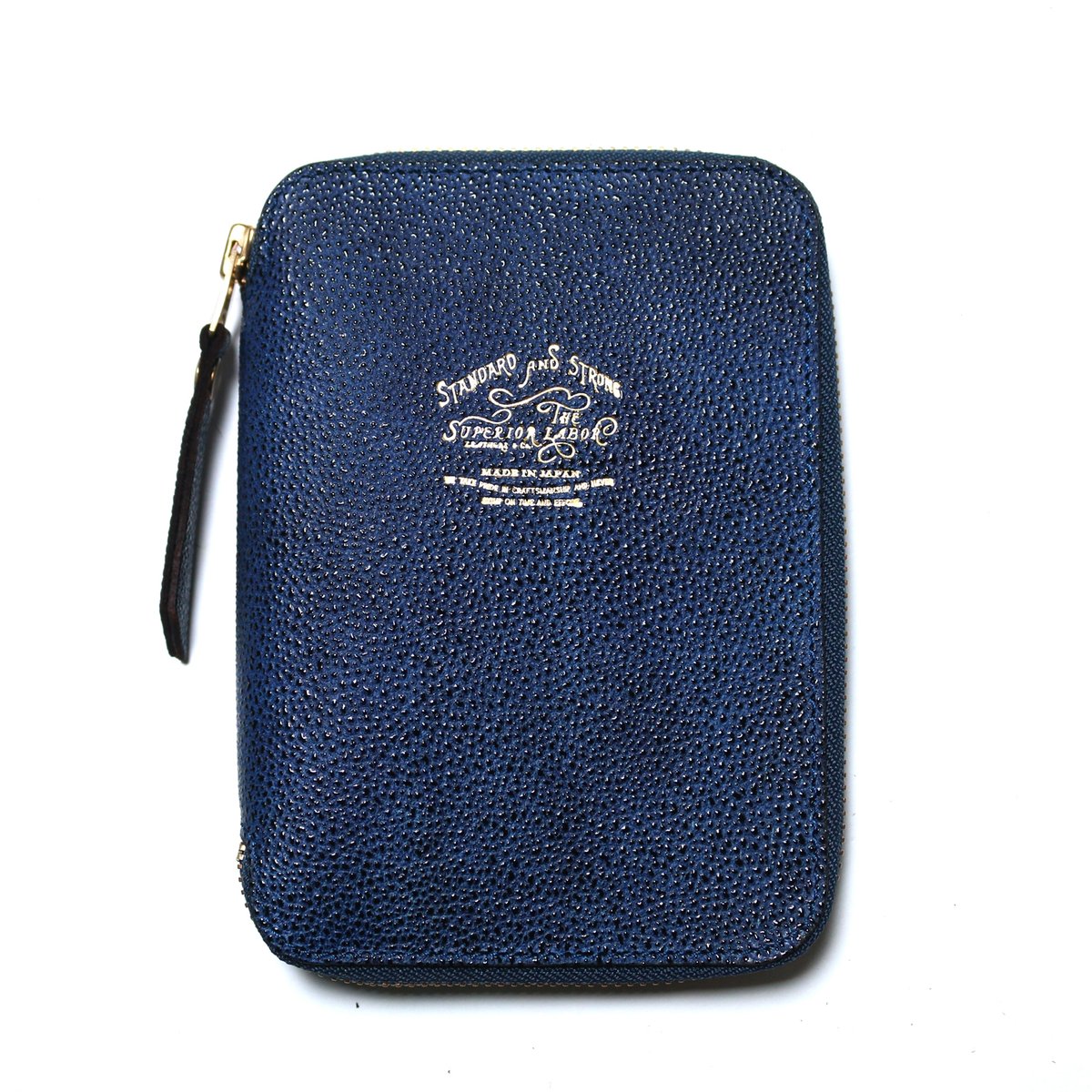 The Superior Labor leather KUROZAN zip organizer