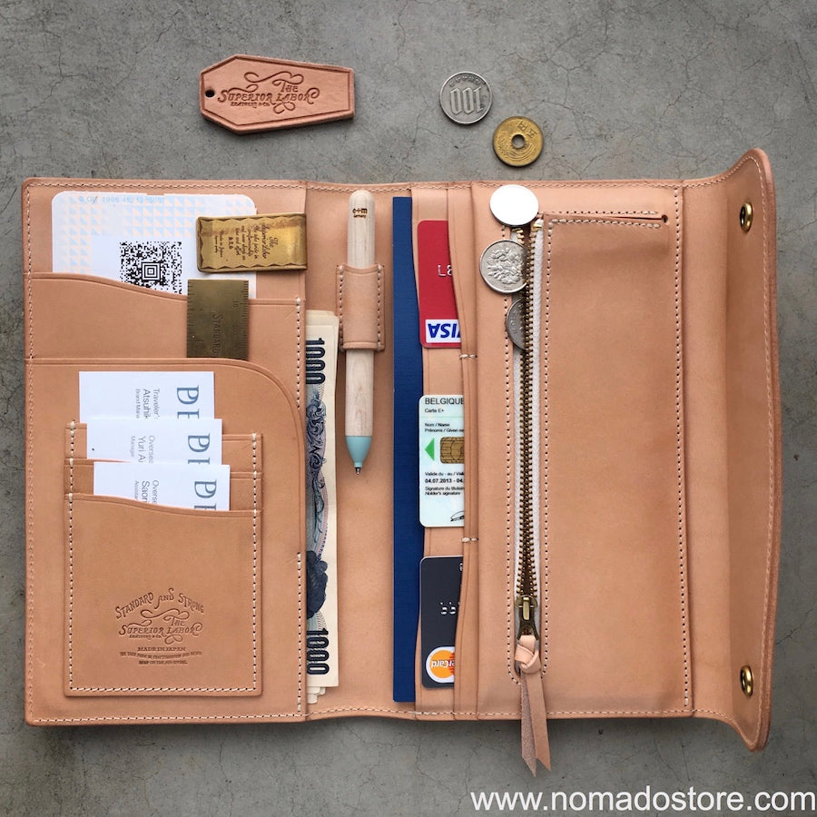 The Superior Labor Traveler's Purse (3 colours) - NOMADO Store