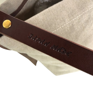 Marineday Airship Linen Canvas Shoulder Bag (Natural) - NOMADO Store 