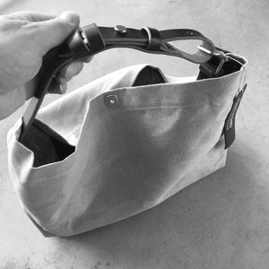 Marineday Airship Linen Canvas Shoulder Bag (Natural) - NOMADO Store 