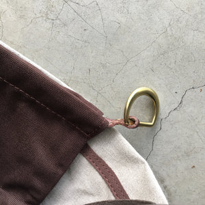 Marineday Fourship Linen Canvas Shoulder Bag (Natural) - NOMADO Store 