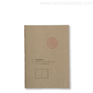 Roterfaden Smaller A6 Address Book (10x14cm) - NOMADO Store 