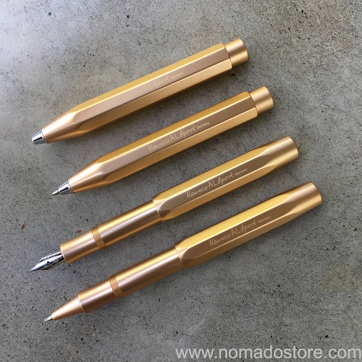 Kaweco Al Sport Gold Ltd Edition mechanical pencil - NOMADO Store 