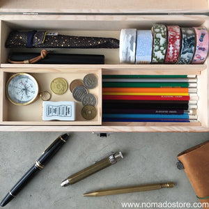 Classiky Toga wood Desk tools Box - NOMADO Store 