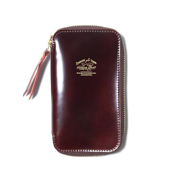 The Superior Labor Leather Cordovan Zip Pen Case - NOMADO Store