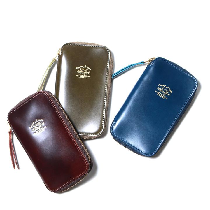 The Superior Labor Leather Cordovan Zip Pen Case (3 colours)