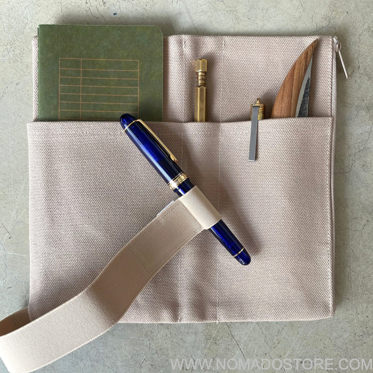 Yamamoto Paper RO-BIKI NOTE CANVAS COVER (mint green)