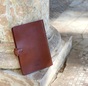 Ateliers Phileas Yokohama Leather A5 Notebook Cover (chestnut)