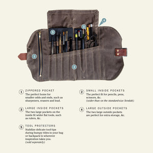 Peg and Awl Mini Sendak Artist Roll (7 colours) - NOMADO Store 