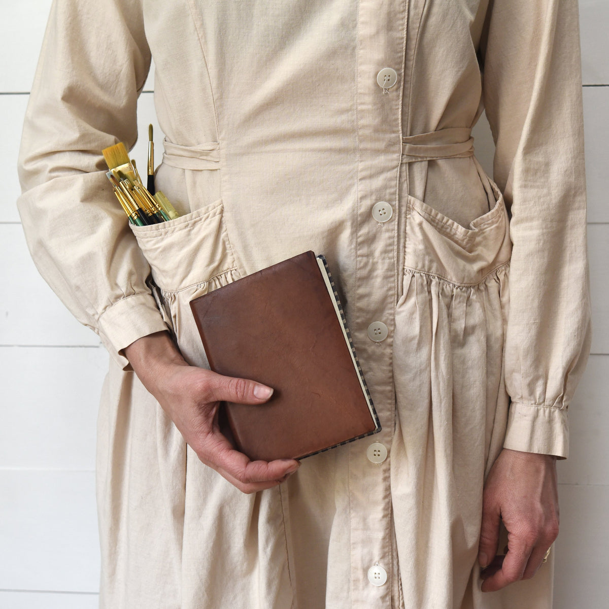 Peg & Awl The Harper Journal (Brown/Large) - NOMADO Store 