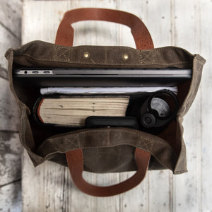 Peg and Awl The Marlowe Carryall - Truffle/Brown - NOMADO Store 
