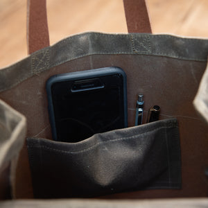 Peg and Awl The Marlowe Carryall - Truffle/Brown - NOMADO Store 