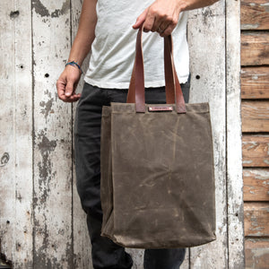 Peg and Awl The Marlowe Carryall - Truffle/Brown - NOMADO Store 