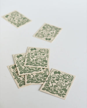 Ten to Sen Letterpress Label Cards Roadside (20 pieces)