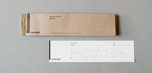 Classiky Horizontal receipt Pad